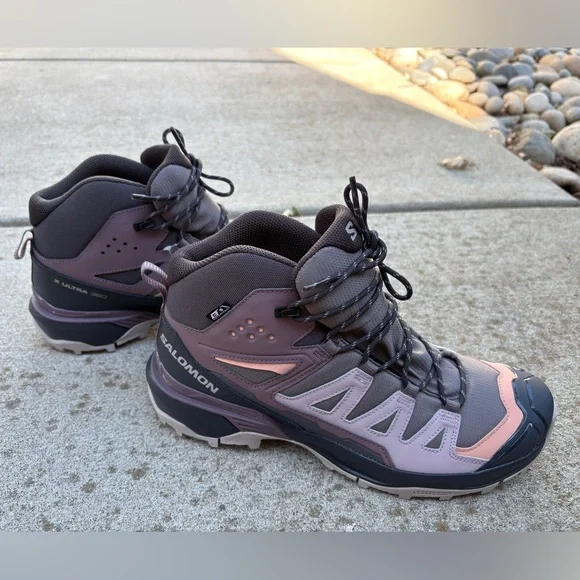 Salomon Women's X Ultra 360 Mid CSWP W Hiking Boots Size 10.5 - Picture 1 of 14